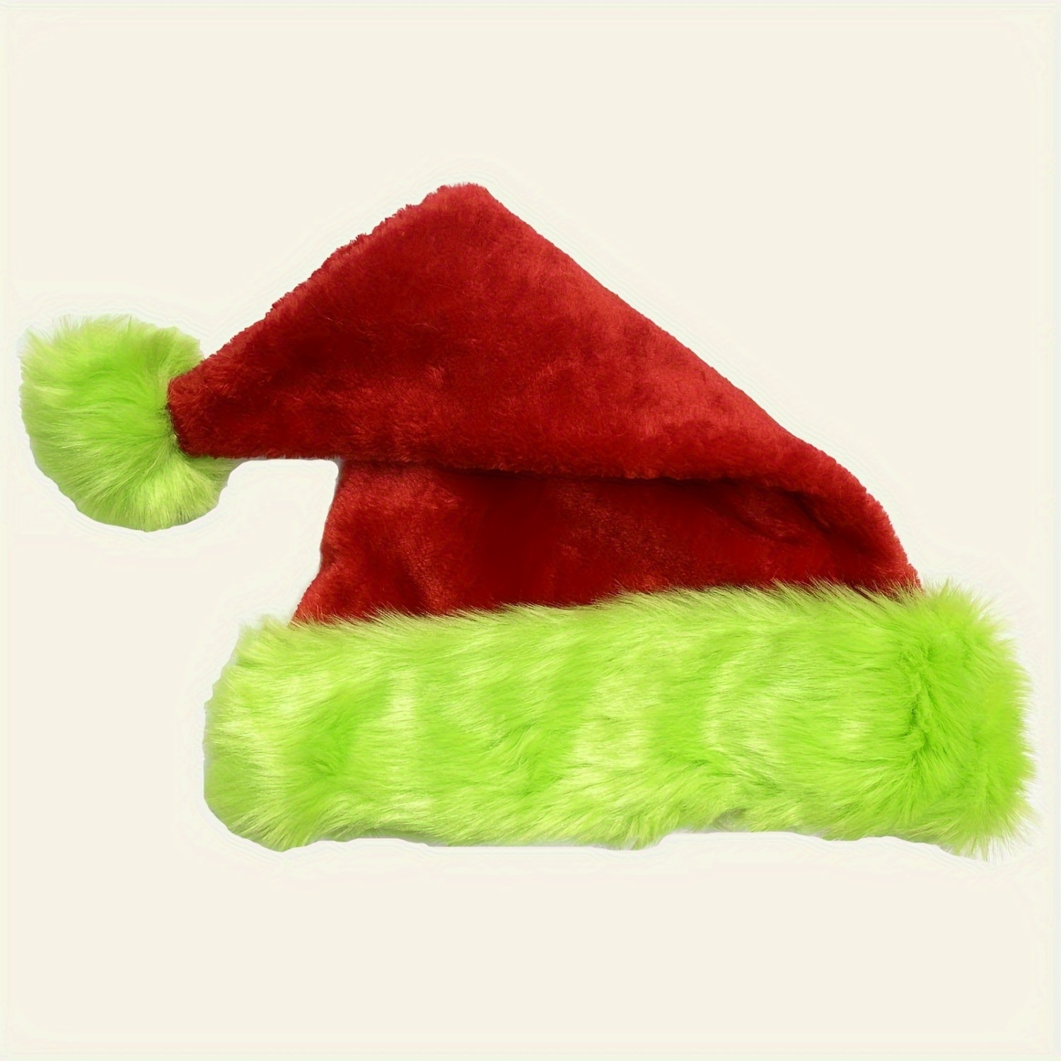 Fluorescent Green Edge Red San - Santa Hat Plush review and price