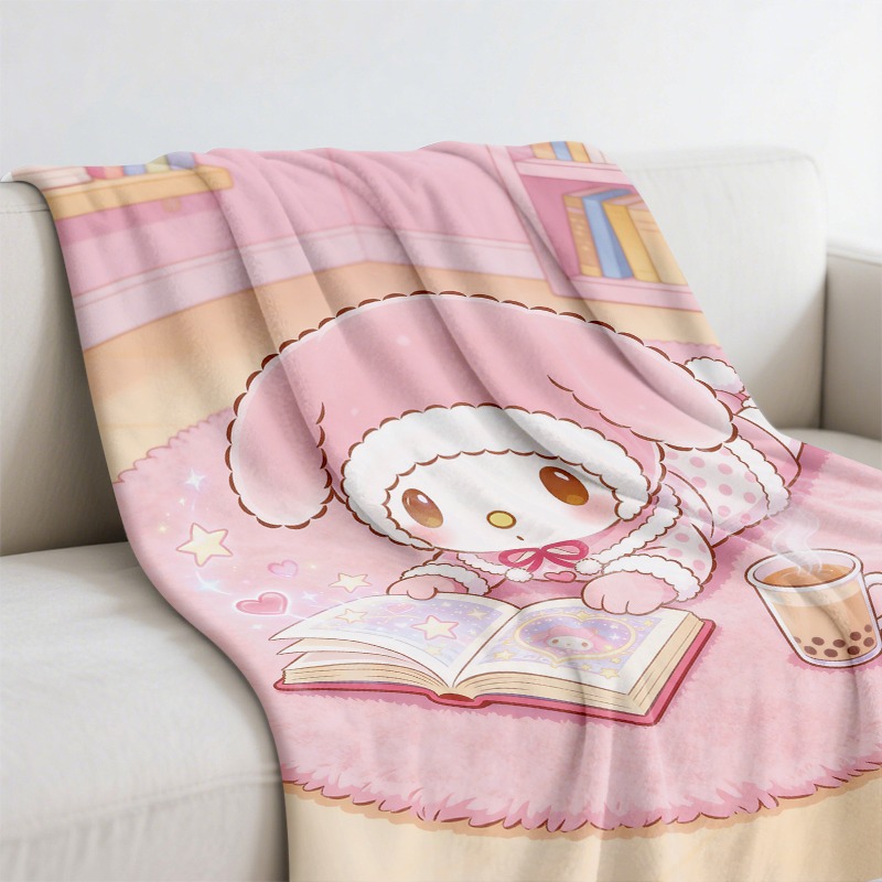 Sanrio Blanket Cozy Pink Flann - Christmas Throw Blanket review and price