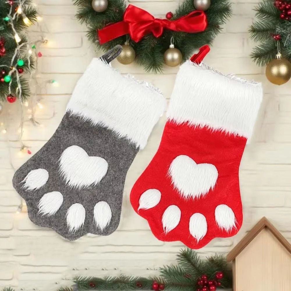 1/3/5/10PCS Cute Large Capacit - Christmas Stocking Hanging review and price