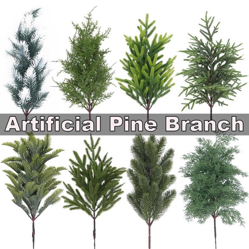 Green Artificial Pine Branch C - Christmas Tree Artificial review and price