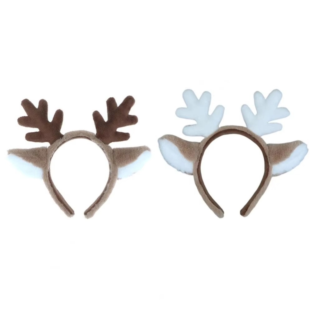 Soft Christmas Headband Fluffy - Reindeer Antlers Headband review and price