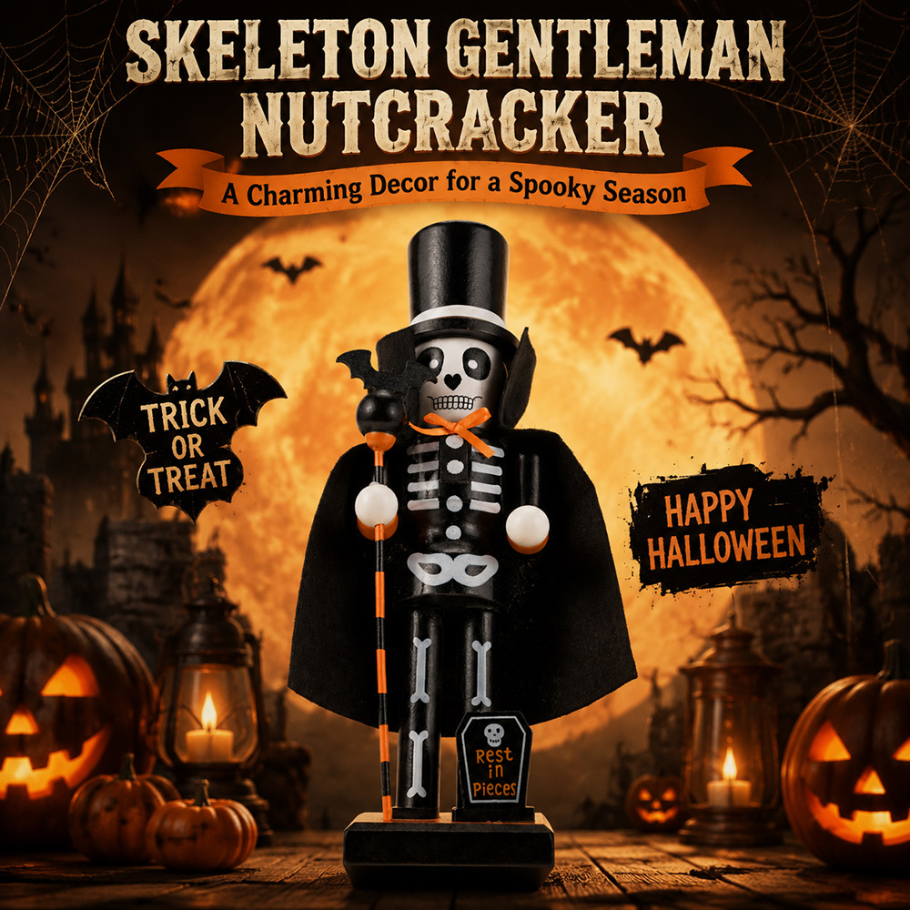 Halloween Solid Wood Nutcracke - Nutcracker Figurine review and price