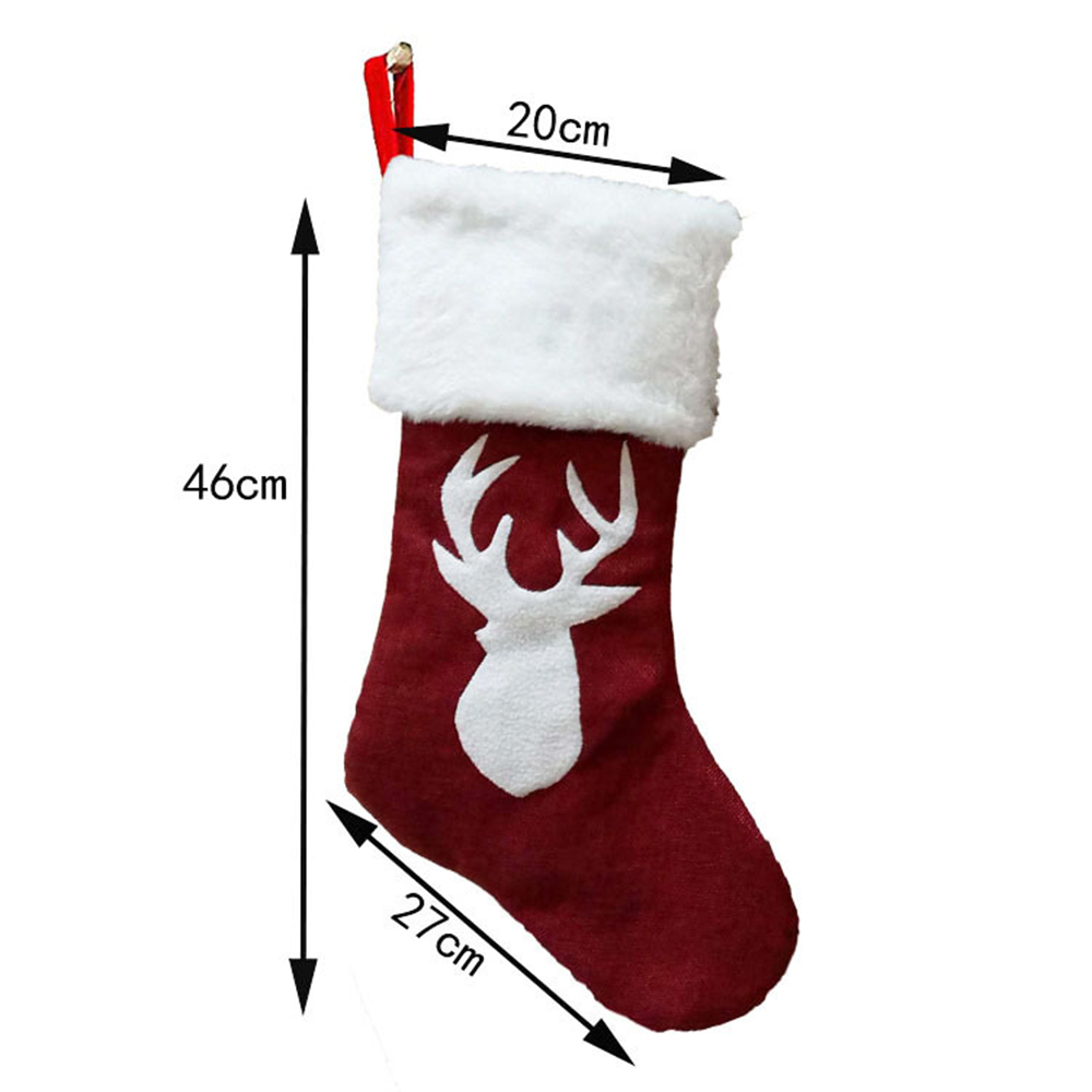 46Cm Plush Big Christmas Socks - Christmas Stocking Hanging review and price