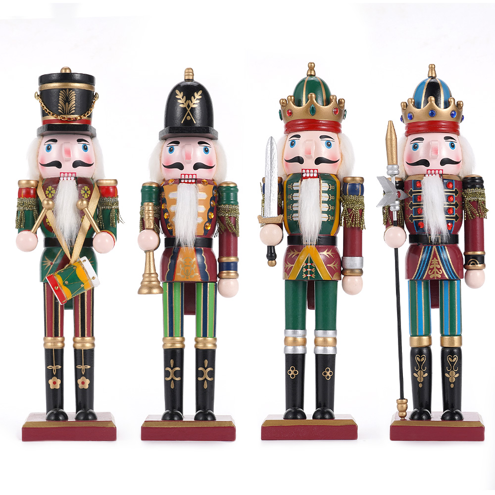 30CM Wooden Nutcracker Christm - Nutcracker Figurine review and price