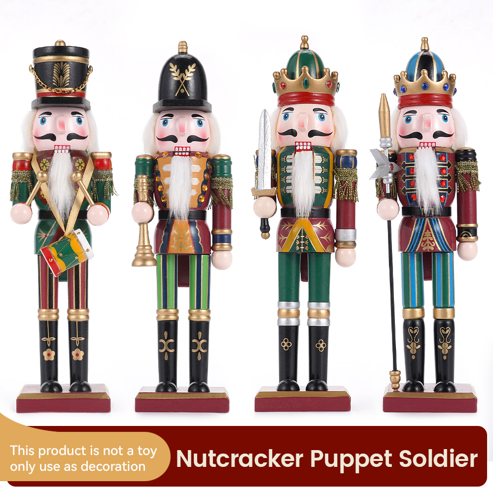 30CM Wooden Nutcracker Christm - Nutcracker Figurine review and price