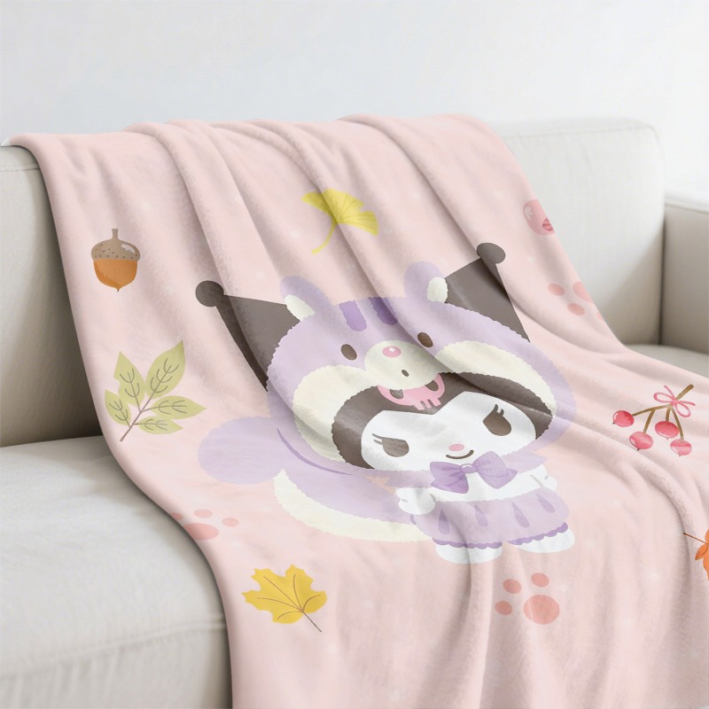 Sanrio Blanket Cozy Pink Fleec - Christmas Throw Blanket review and price