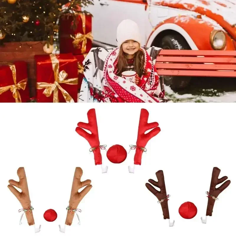 Car Christmas Decor Reindeer A - Reindeer Antlers Headband review and price