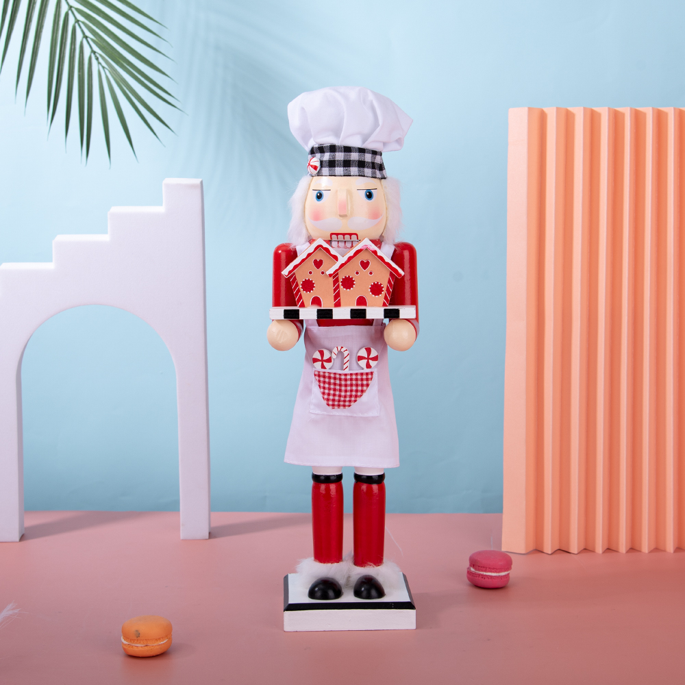 38CM Chef Building Nutcracker  - Nutcracker Figurine review and price