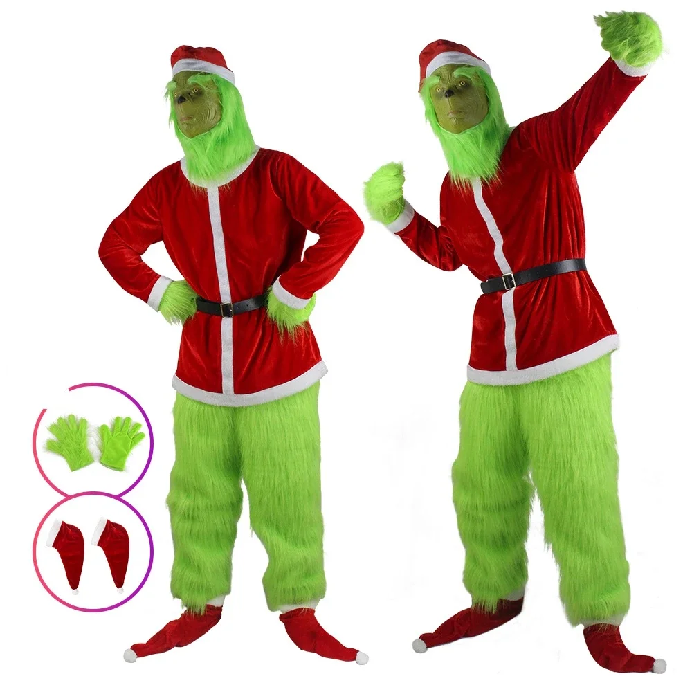 2026Cosplay Costumes Green Thi - Santa Hat Plush review and price